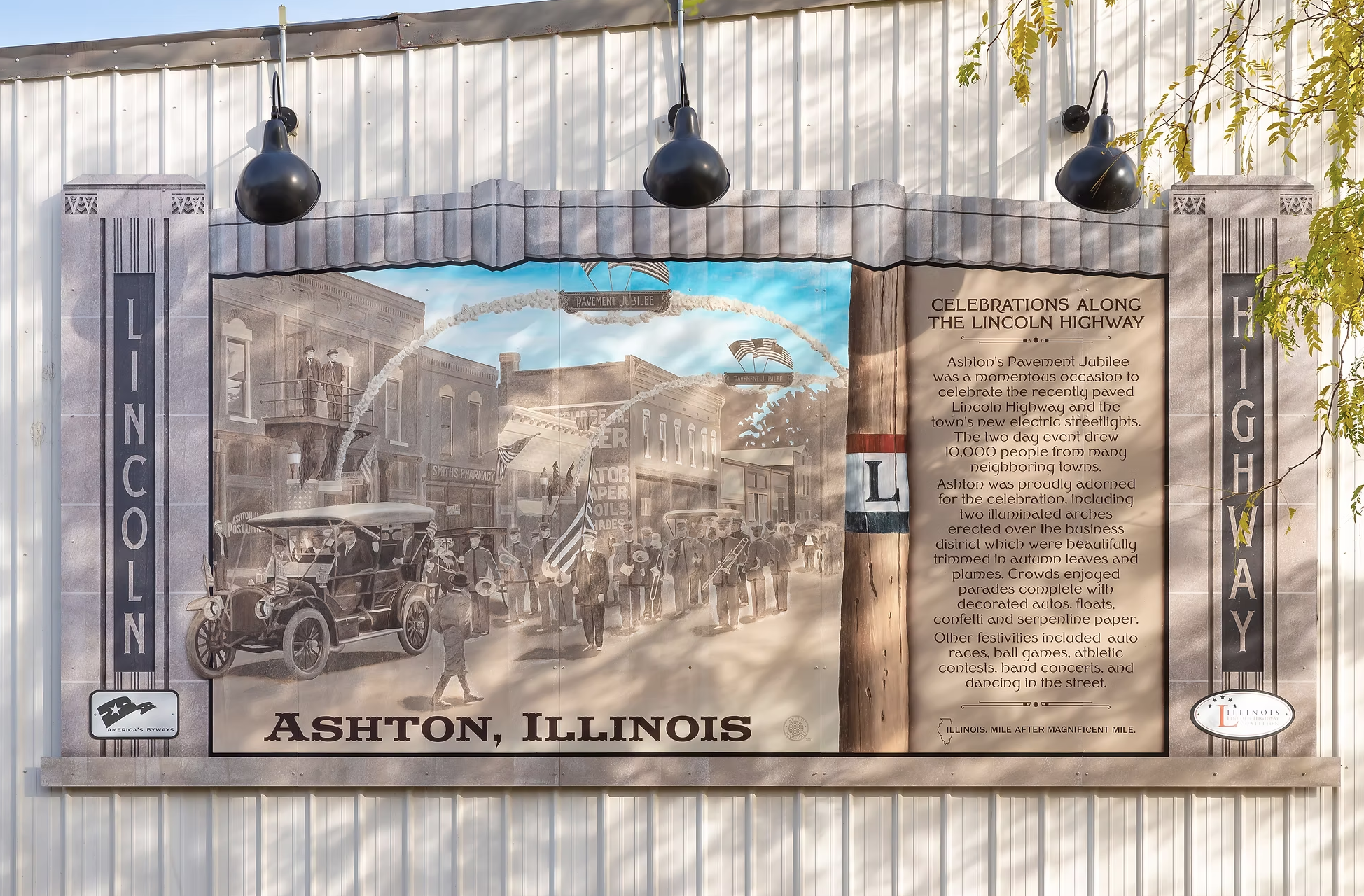 Lincoln Highway Mural - Ashton